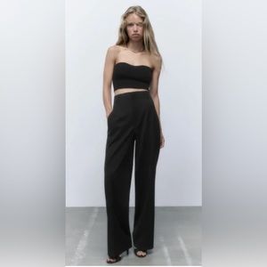 zara high-waist trousers reference number: 8115/420